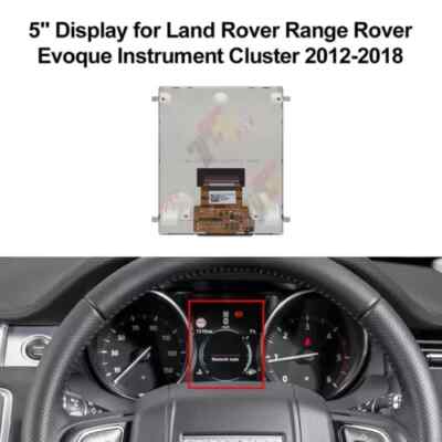 5'' Display for Range Rover Evoque and LR2/Freelander 2 Instrument Cluster Repair