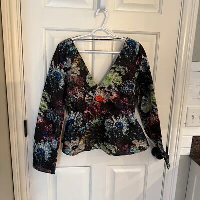 New Stine Goya Nathalie Blouse in Glitter Bloom 31193