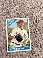 2015 Topps Heritage High Number #627 Tony Cingrani Cincinnati Reds
