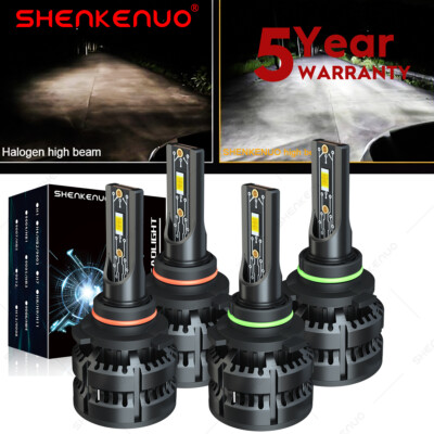 For Honda Civic Sedan 4-Door 2004-2015 Bright LED Headlights Bulbs Hi/Lo Lights