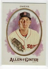 Henry Owens 2017 Topps Allen & Ginter Base Common #87 Boston Red Sox