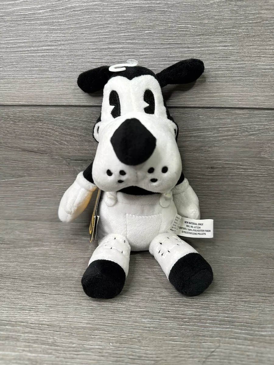 Boris the Wolf Bendy and the Ink Machine Plush Black and White Tags GG