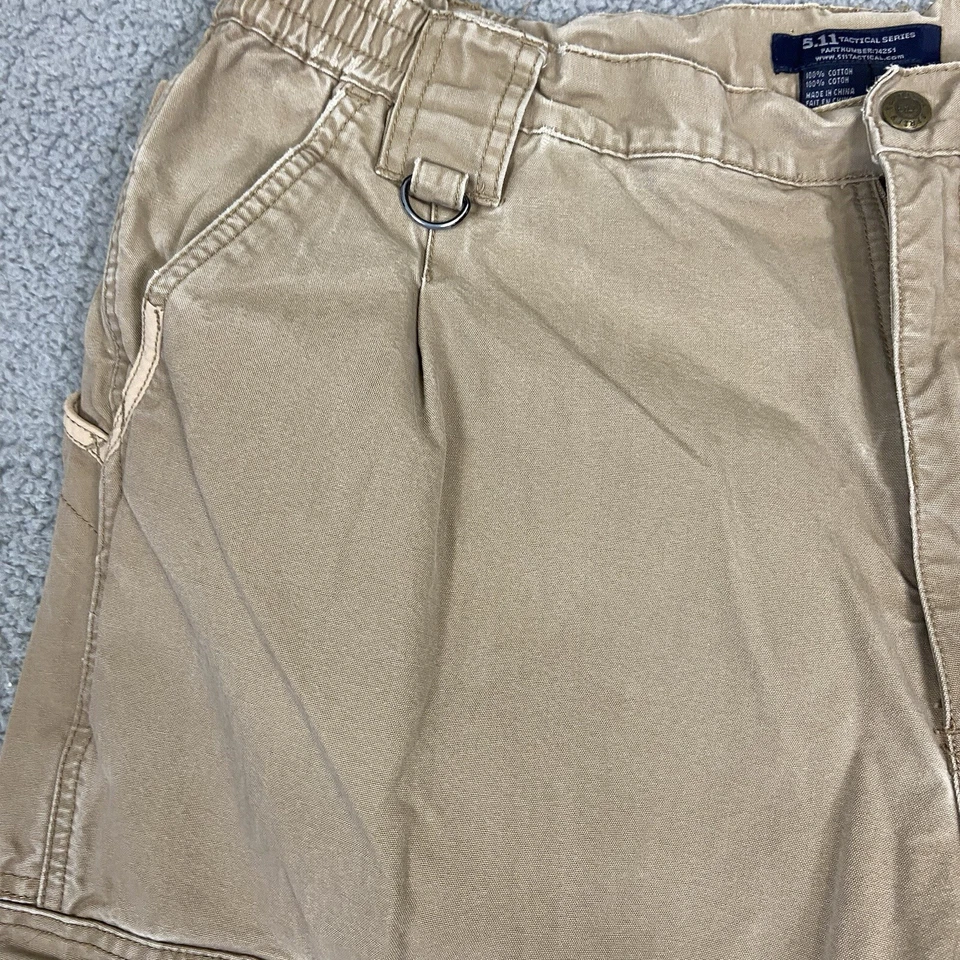 511 Tactical Pants Mens 40x30 Tan Cargo Straight Khakis EMS EMT Tactical 74251 - Image 4 of 4