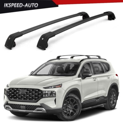 Crossbar Cross bar Fit Hyundai Santa Fe 2019-2022 2023 24 Roof