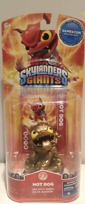 SKYLANDERS GIANTS [S2] Rare Bronze Hot Dog Gamescom Edition 2013 - BNIB