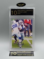 2020 Panini Luminance Dallas Cowboys CEEDEE LAMB #206 Rookie RC mint card LRG 10. rookie card picture