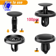 100pcs Type Retainer Fit Lexus Toyota Body Splash Shield Clips Fit 90467-07201 100pcs Type Retainer Fit Lexus Toyota Body Splash Shield Clips Fit 90467-07201