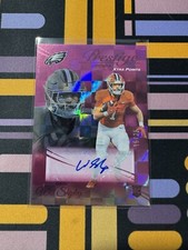 2024 Prestige Will Shipley #389 MINT /25 RC AUTO RED XTRA POINTS Eagles CLEMSON