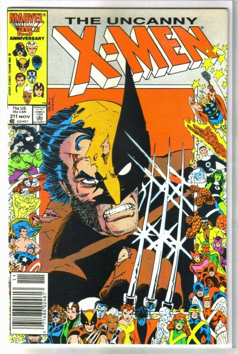 UNCANNY X-MEN #211 Wolverine! Marvel Comic Book ~ NM- | eBay