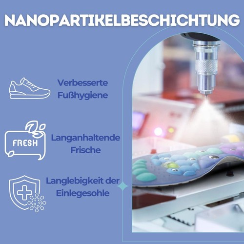 Magnetische Einlegesohlen - Akupressur Für Füße