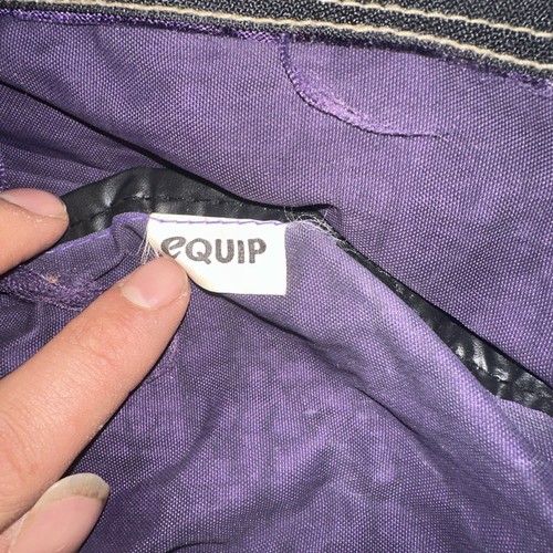Vintage Equip Y2K Backpack Bag As Is Stained Interior - Picture 13 of 18