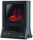 Lasko CA20100 Black 1500w Ultra Ceramic Fireplace Portable Electric Space Heater
