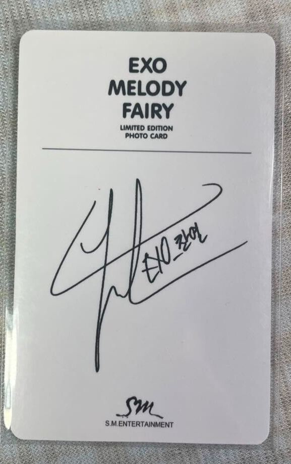 EXO Chanyeol Melody Fairy Limited Edition Model Official Trading