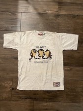 Vintage  Taz Boy  Looney Tunes Shirt Size Large