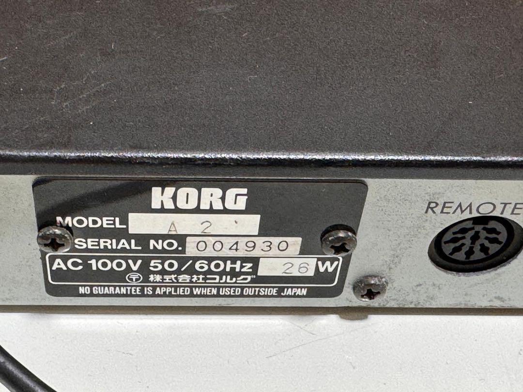 KORG A2 Multi Effector Guitar Effects Signal Processor Used