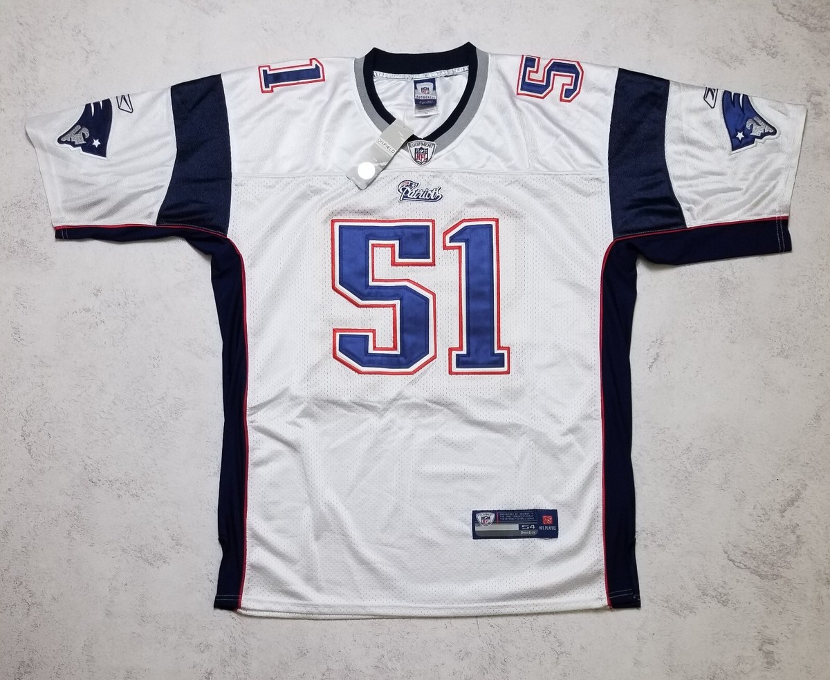 Jerod Mayo Reebok New England Patriots Authentic On-Field Away