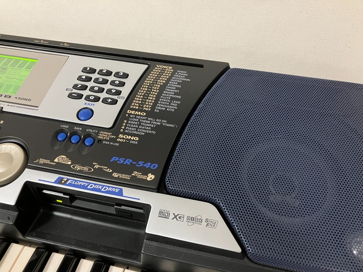 ヤマハ YAMAHA キーボード PSR-540 YAMAHA PortaTone PSR-540 Arranger Keyboard 61-key w/ power
