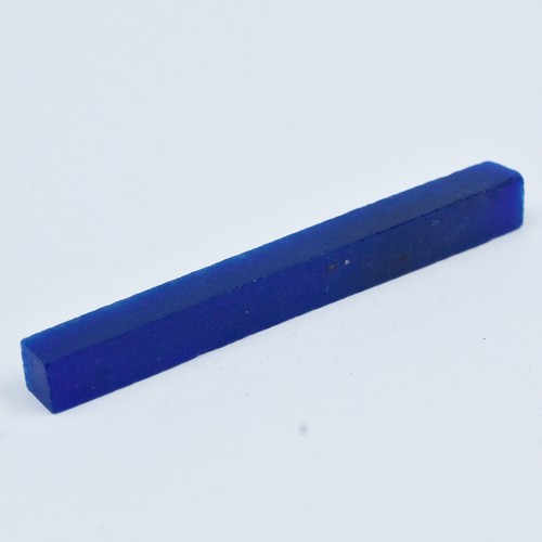 Zaffiro grezzo blu 62,45 carati naturale non tagliato grezzo CERTIFICATO pietra preziosa sfusa - Foto 2 di 12