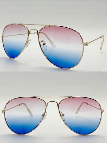 Nuevas gafas de sol clásicas de moda aviador para hombre y mujer lentes retro (J16146) - Imagen 7 de 8