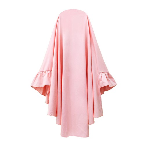 Kids Girls Muslim Abaya Hijab Maxi Dress Prayer Kaftan turkey Islamic SchoolGown - Picture 5 of 38