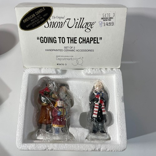 Department 56 Original Snow Village – Statuetta Good Old Charlie – Ceramica Dipinta A Mano – 7 Cm