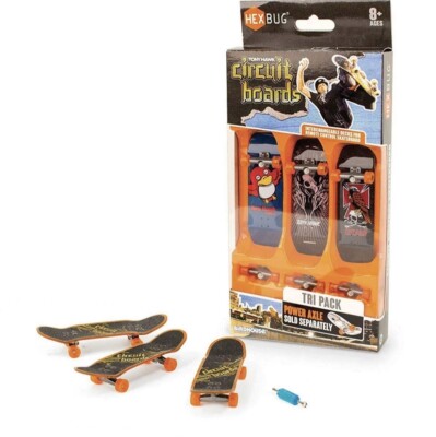 Hexbug Tony Hawks Circuit Boards Tri Pack. Interchangeable Decks
