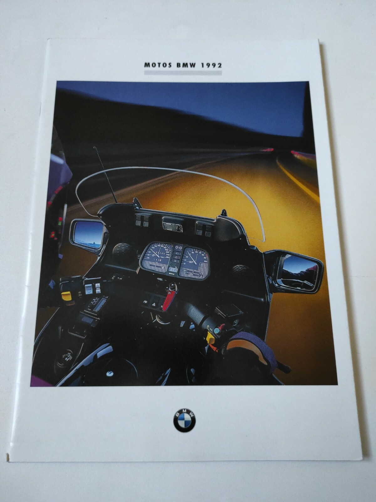 Catalogue BMW Motos 1992 Album Photo Vintage pour Déco de Garage et Atelier