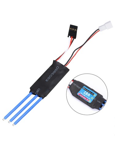 Coche de radiocontrol RC 18A sin escobillas ESC 2S para Kyosho Tamiya Wltoys K989 1/24 1/28 mini Z - Imagen 6 de 13
