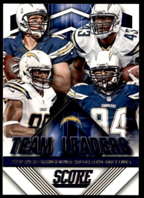 2015 Score Team Leaders Branden Oliver/Philip Rivers/Corey Liuget/Malcom Floyd