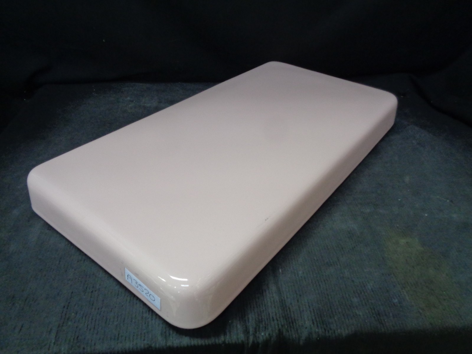 WC toilet cistern lid SHIRES 424 x 218 mm WHISPER PINK A3520 eBay