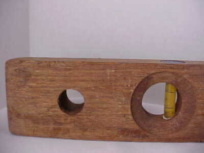 Journeyman Wooden Level 18'' Carpenters Building Hand Tools Vintage Condition