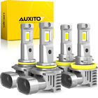 Auxito 9005 H11 Led Combo Headlight Bulb High Low Beam Kit Extremely White Auc