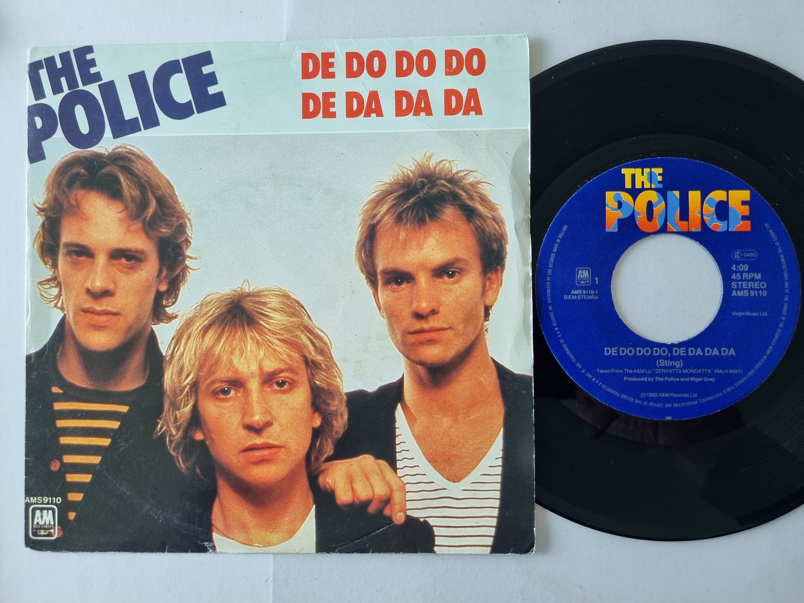 The Police - De Do Do Do, De Da Da Da 7'' Vinyl Holland
