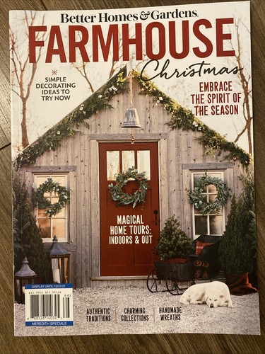 Better Homes & Gardens Farmhouse Christmas Magazine December 2021 Decorating - Picture 2 of 5