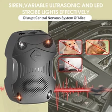 NEW Car Ultrasonic Mouse Repeller Rat Rodent Deterrent Pest Repellent