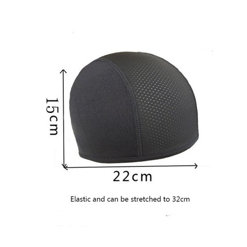 Quick Dry Helmet Inner Hat Breathable Mesh Cycling Running Hat - Picture 2 of 7