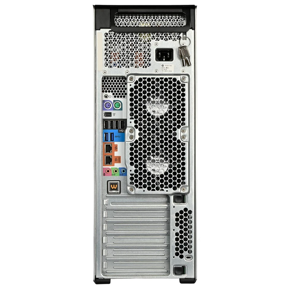 HP Z620 Workstation PC Xeon E5-4650 2,7GHz 128GB Ram NVS 300 256GB SSD Win10 Pro - Imagen 2 de 4