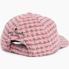 Kate Spade Hat Beanie Marker Pink Wool Blend Knit Spade Cuff Preppy Winter Gifts kate spade new york Wool Blend Pink Hats for Women for sale  main image 2