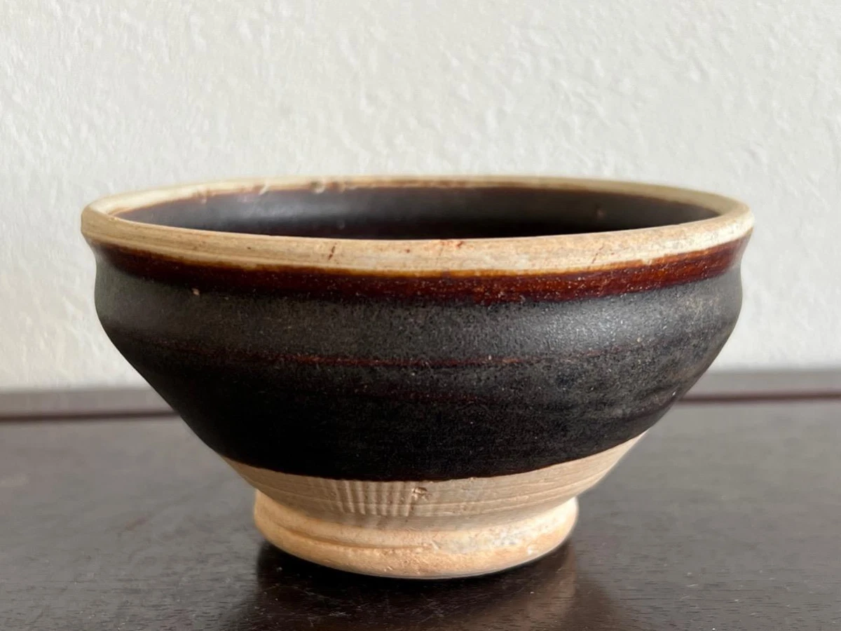 陶瓷碗古董中国褐色| eBay