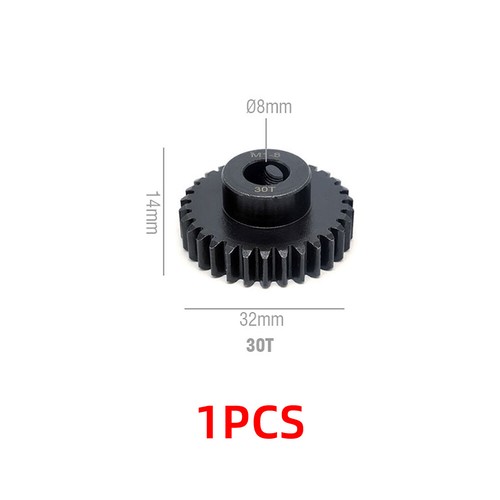 M/1 8mm 13T 14T 15T 16T 17T 18T 19T- 49T Pinion Motor Gearbox for 1/5 1/6 RC Car - Picture 31 of 50