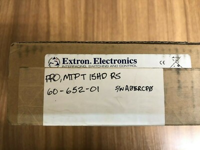 Extron MTP T 15HD RS / 60-652-01 / Twisted Pair Trans VGA & RS-232 w EDID