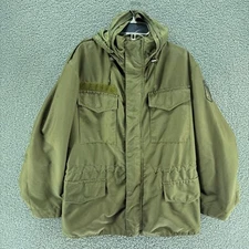Austrian Military Parka Jacket Mens 88/92cm Gore-Tex Green Manufactured in 1999