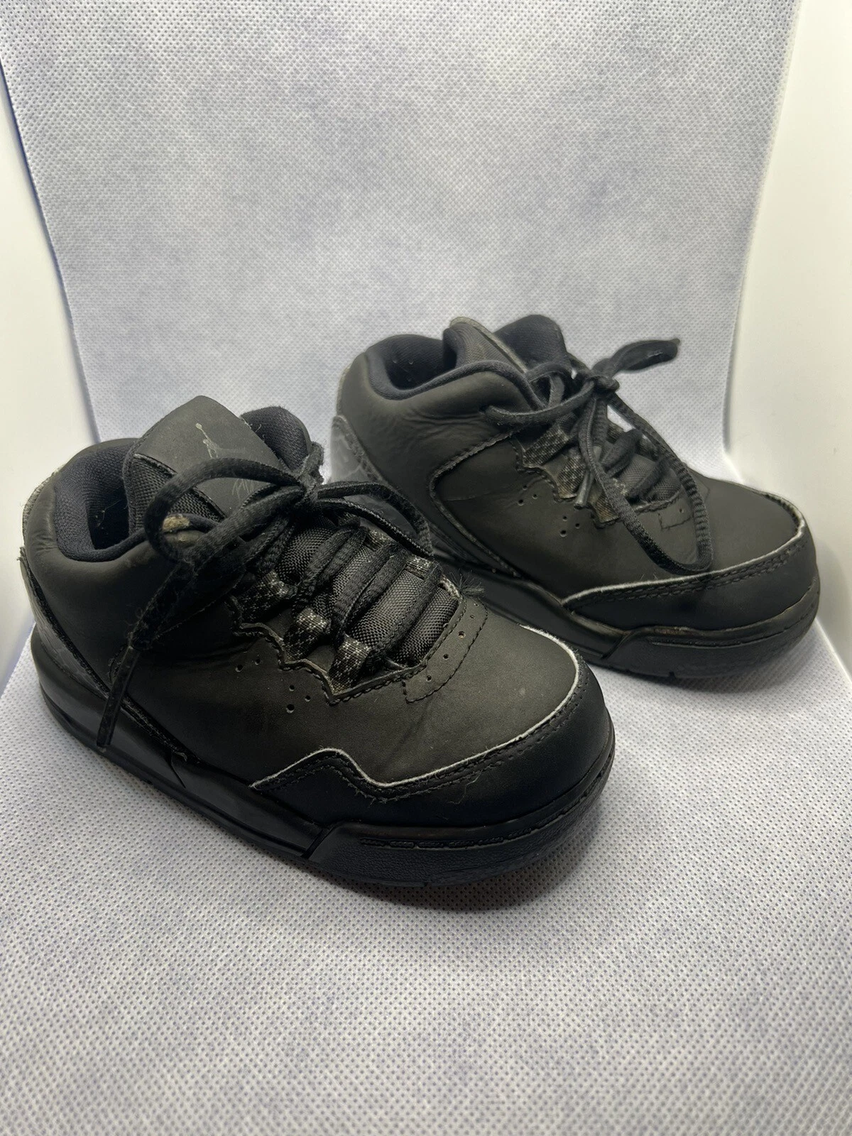 Scarpe per bambini Nike Air Jordan Flight Orgin 2 nere piatte 2015 705162 004 taglia 6c