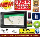 For / Fits Altima 07 08 09 10 11 12 Navigation Cd/Dvd Bluetooth Car Stereo Radio