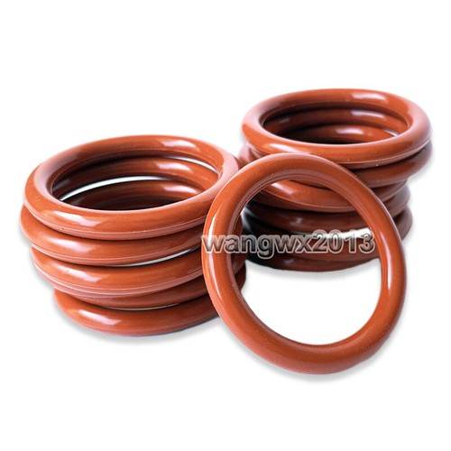 10x Junta tórica de goma de silicona VMQ Anillo de sellado Resistente al aceite W1,8 mm ID1,8-75 mm - Imagen 7 de 7