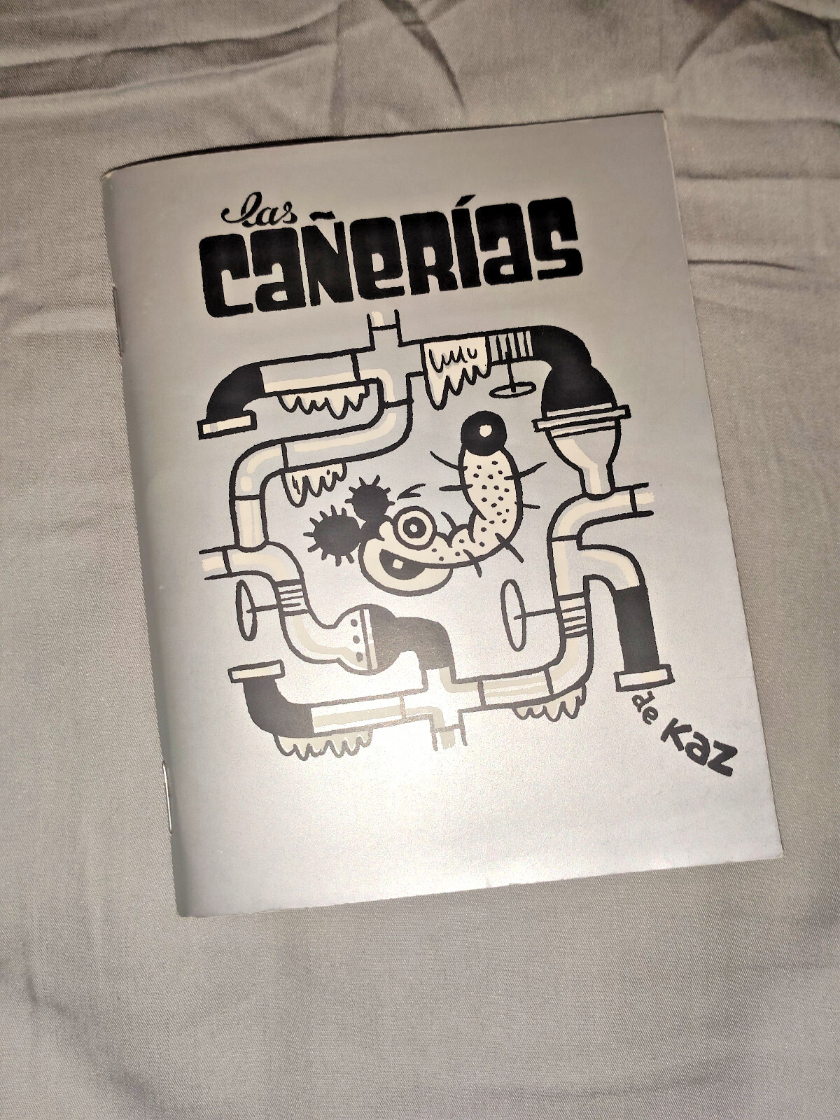 Comic de KAZ - las cañerias de Kaz - autsaider comics, 2012