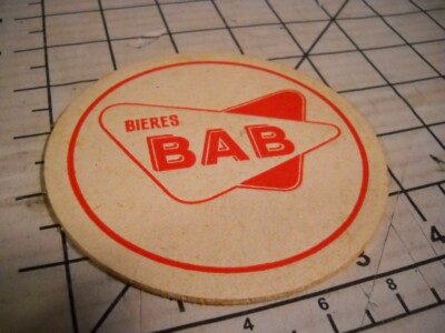 Aigle Belgica Brewery, Belgium, BAB Beermat