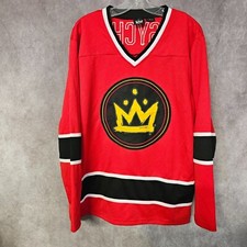 Fall Out Boy Tour Promo Rock & Roll Psycho 15 Hockey Jersey Mens S