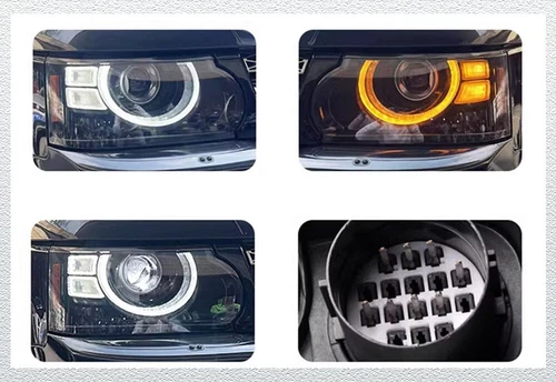 Conjunto de 1 par de faros LED para Land Rover Range Rover Sport 2005-2013 - Imagen 15 de 19