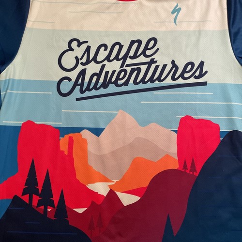 Specialized Medium Escape Adventures Short Sleeve Mountain Bike MTB Jersey - Picture 2 of 6